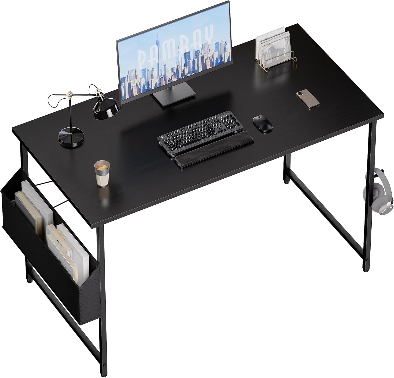 Home Office Work Table - Compact 47-Inch Home Office Computer Desk