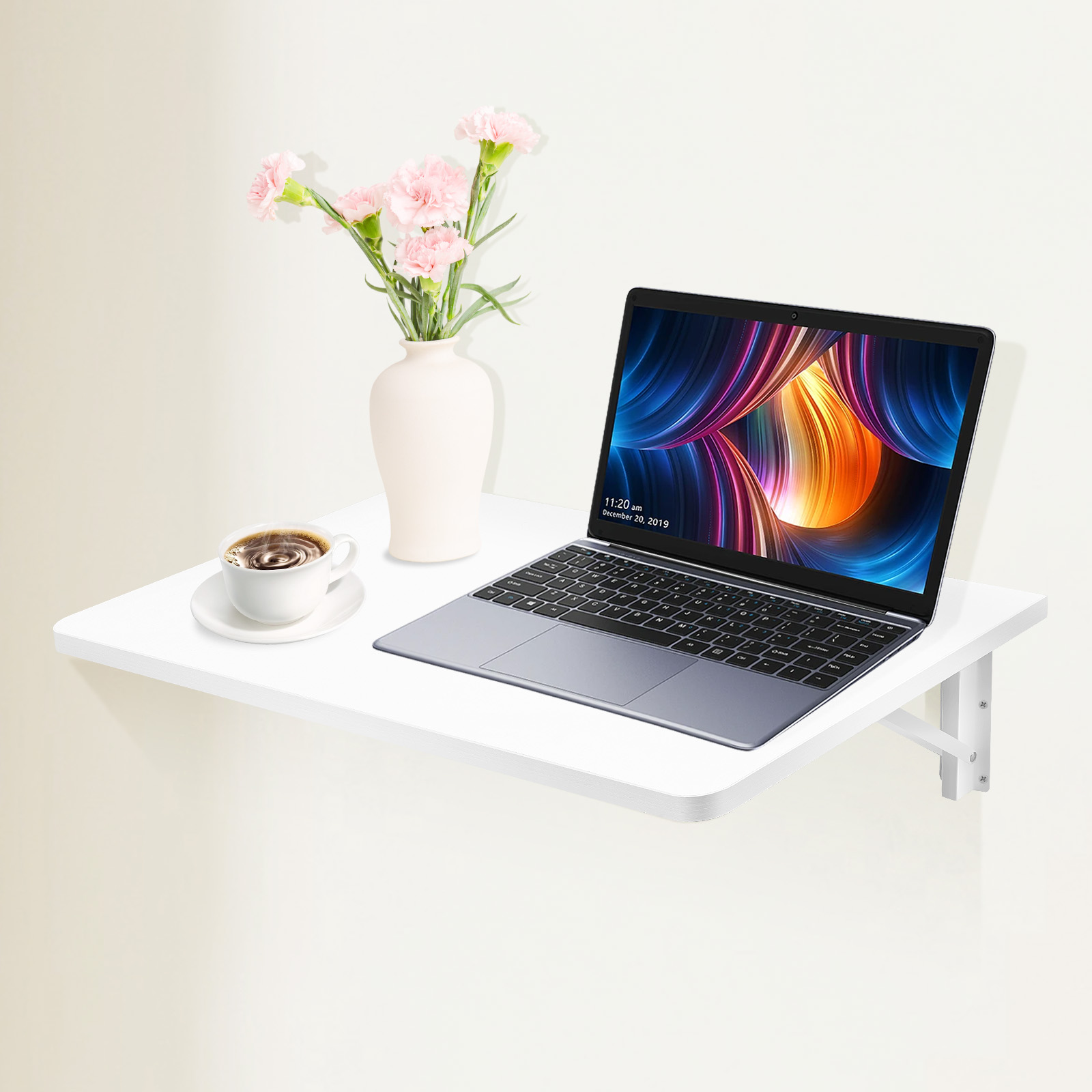 Home Office Work Table - Home/Office Wall Mounted Floating Writing Table