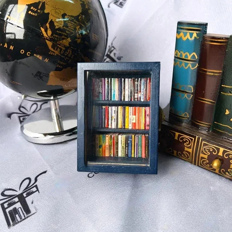 Mini Bookshelf With 20pcs Mini – Home Office Library Bewertung und Preis