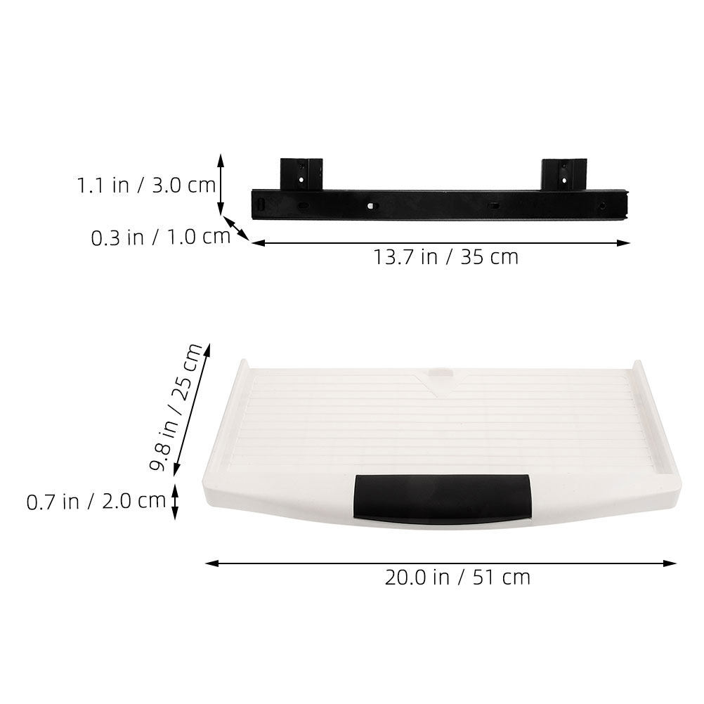 1Set Keyboard Tray Under Desk  – Keyboard Tray Under Desk Bewertung und Preis