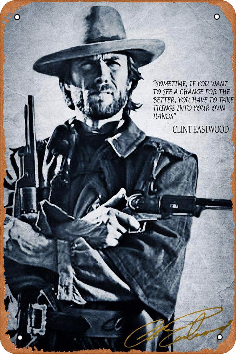 Clint Eastwood Quote Motivatio – Home Office Quotes Bewertung und Preis