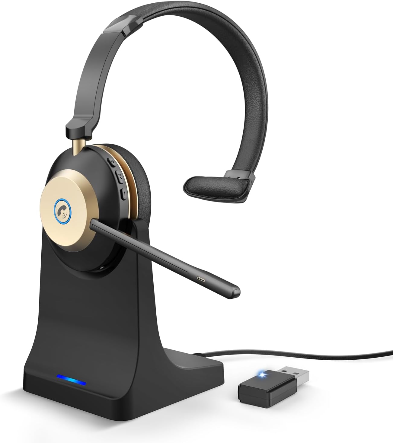 Wireless Headset with Mic, Noi – Noise Canceling Headphones Bewertung und Preis