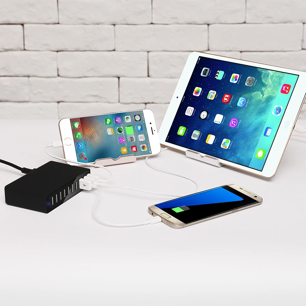 USB Charger 60W 10-port Statio – Desk Charging Station Bewertung und Preis