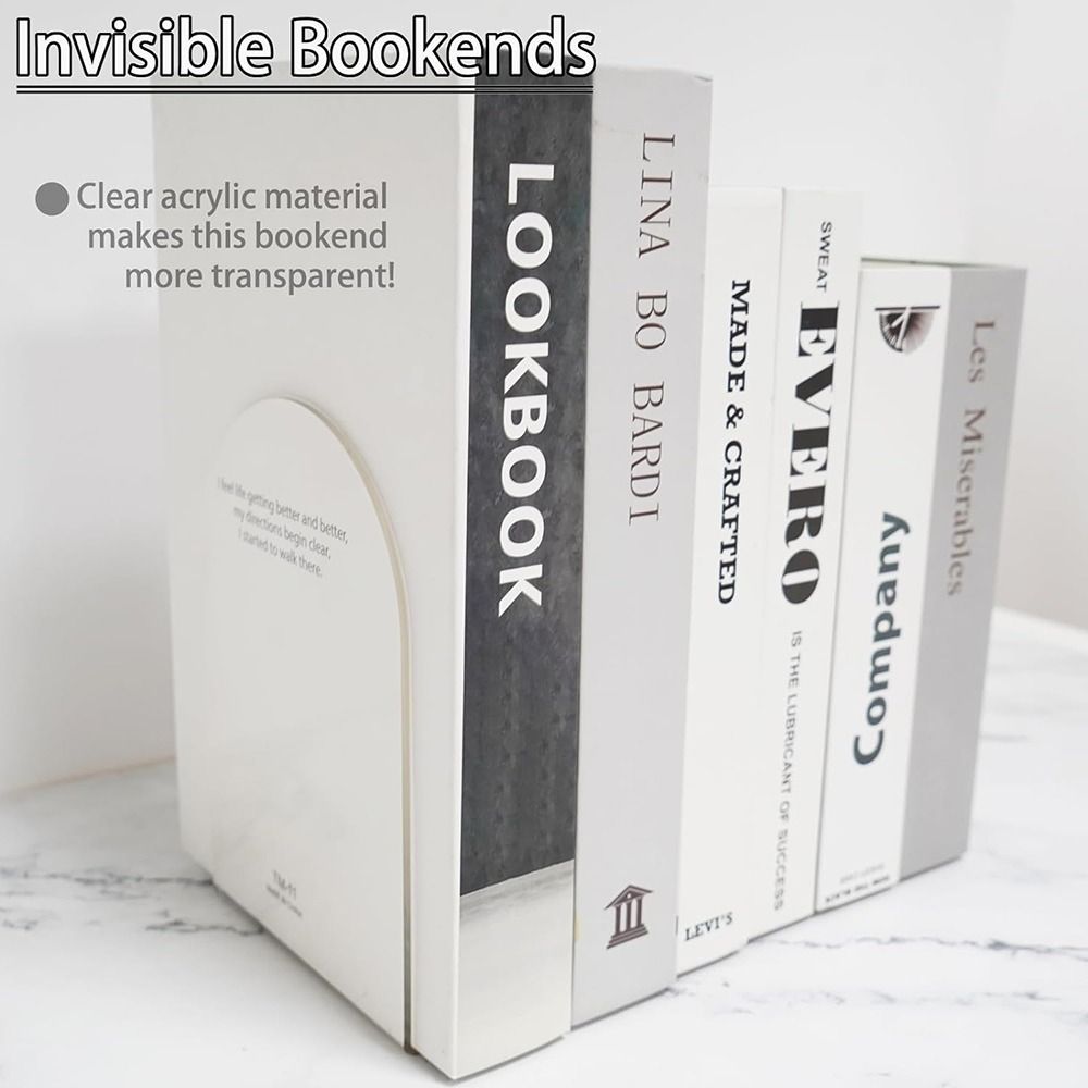 Acrylic Book Ends for Book She – Home Office Library Bewertung und Preis