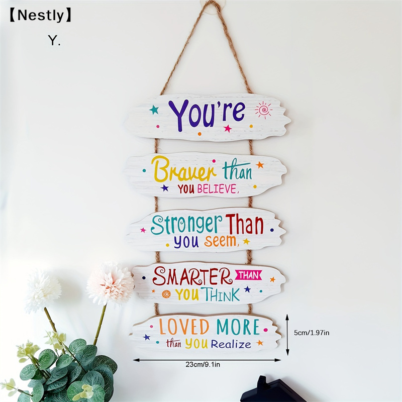 Inspirational Hanging Plaque S – Home Office Quotes Bewertung und Preis