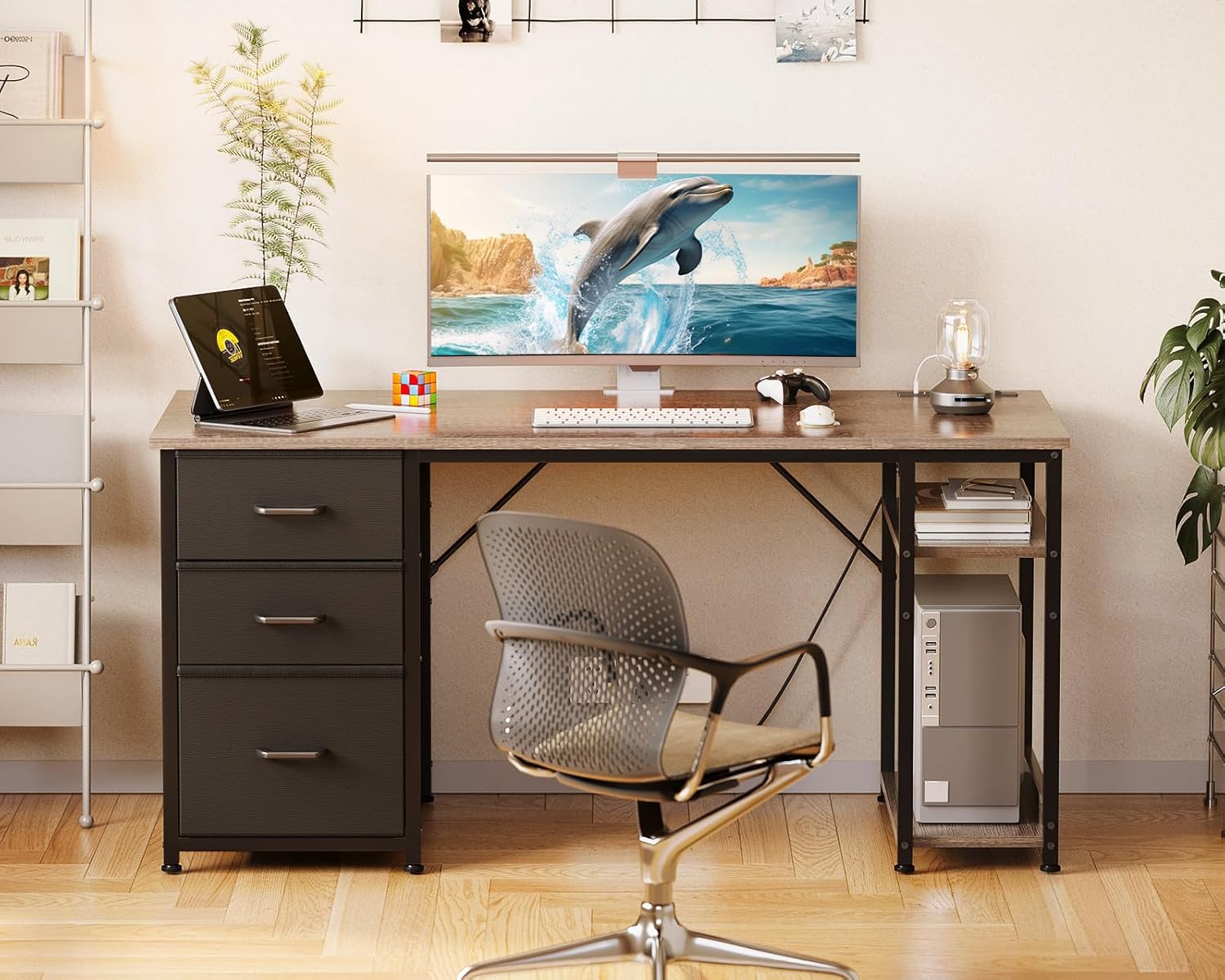 51 Inch Computer Desk with Dra – Home Office Work Table Bewertung und Preis