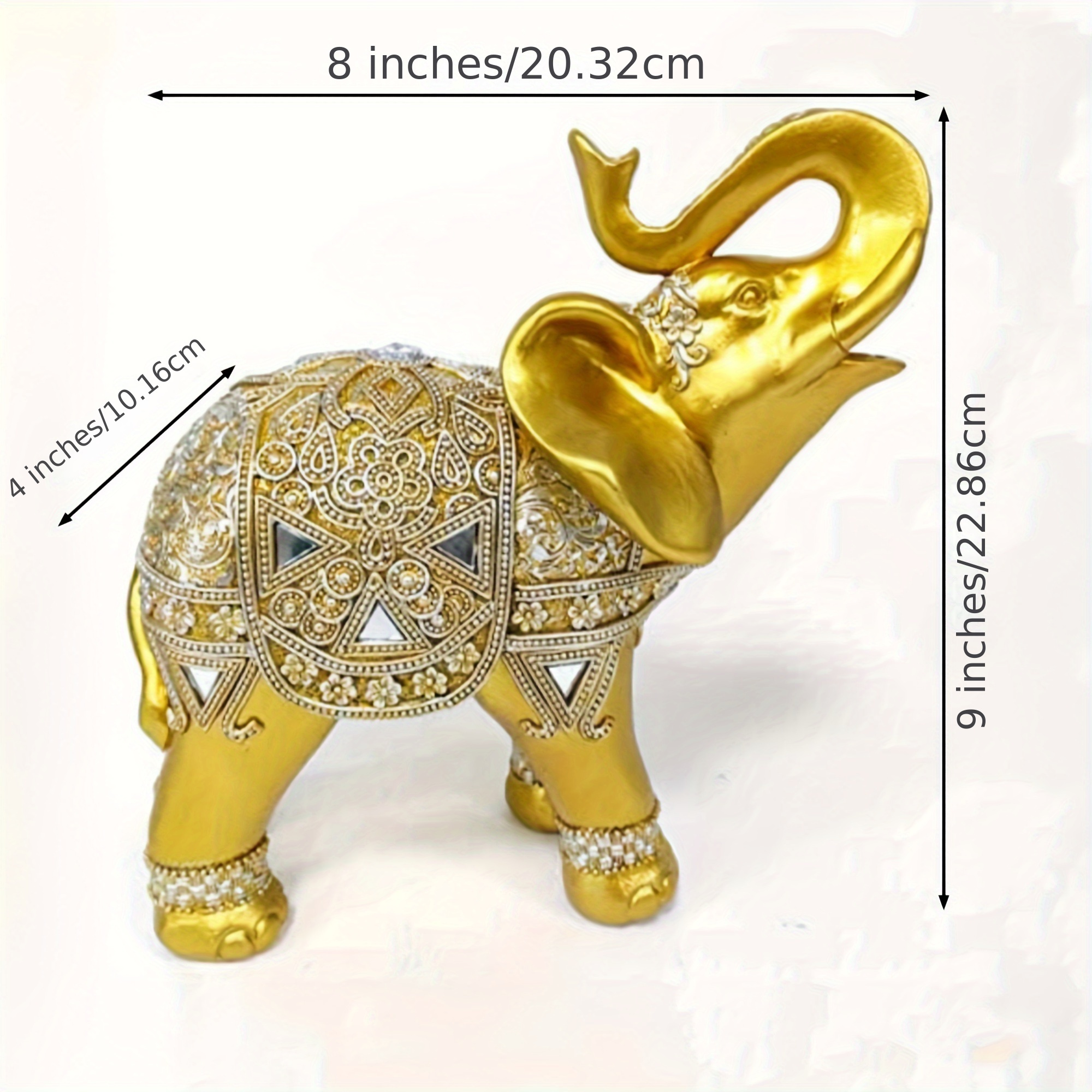 9 Inch Elephant Statue Figurin – Home Office In Living Room Bewertung und Preis