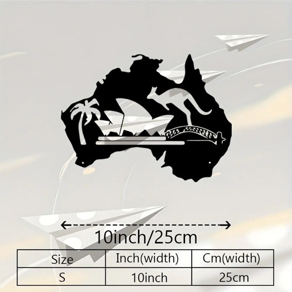 Australia Kangaroo Metal Wall  – Home Office Australia Bewertung und Preis