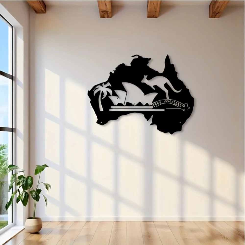 Australia Kangaroo Metal Wall  – Home Office Australia Bewertung und Preis
