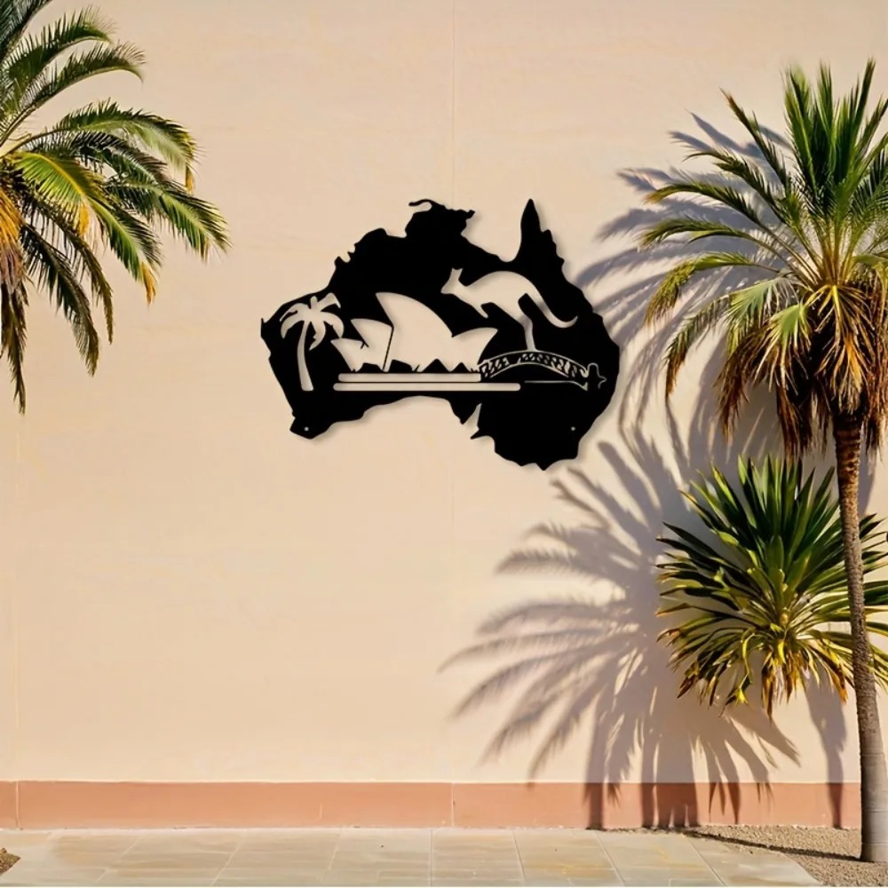 Australia Kangaroo Metal Wall  – Home Office Australia Bewertung und Preis
