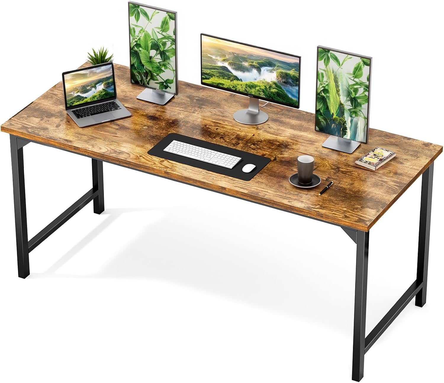 63 Inch Desk for Small Spaces, – Home Office Work Table Bewertung und Preis
