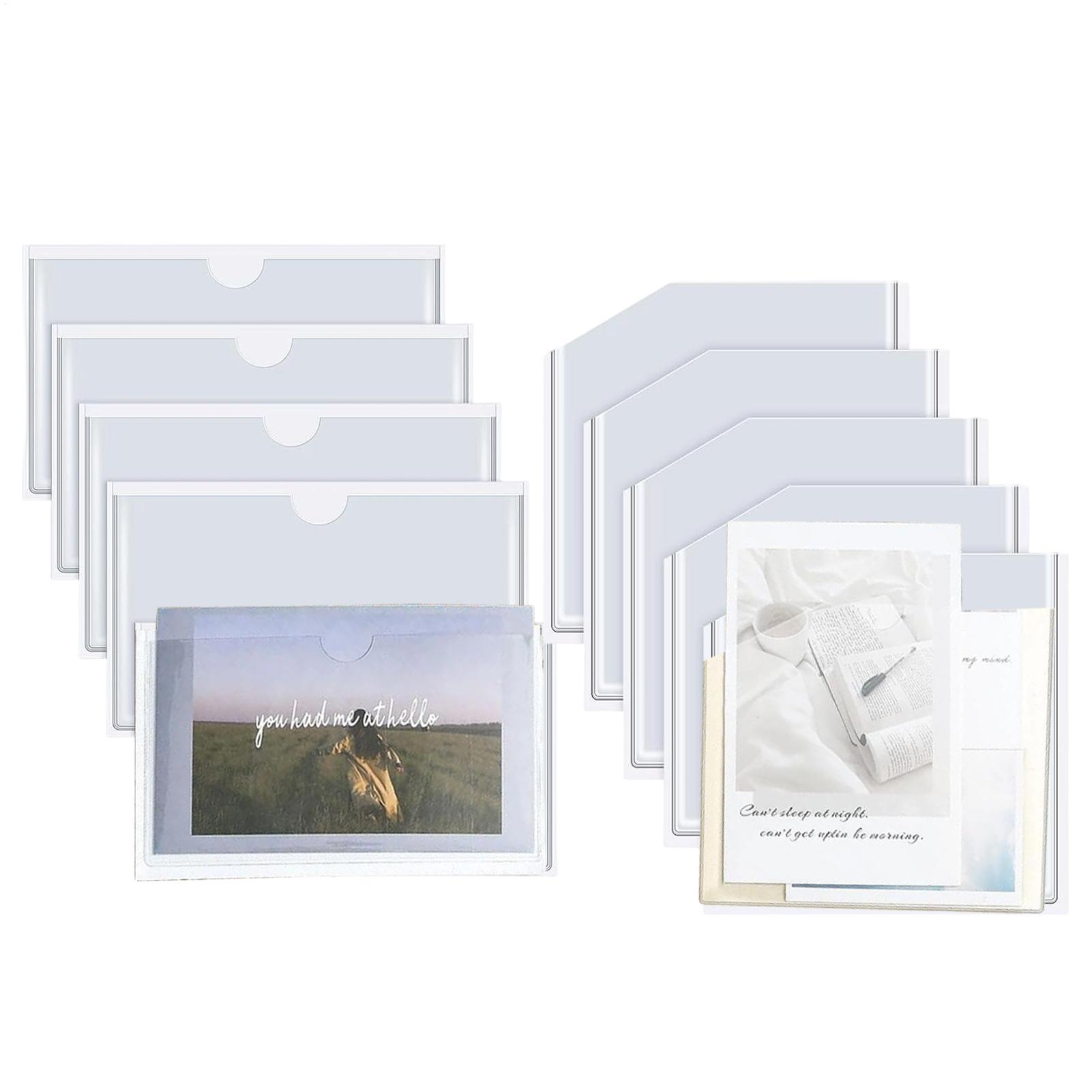 Clear Adhesive Pockets Dustpro – Home Office Library Bewertung und Preis