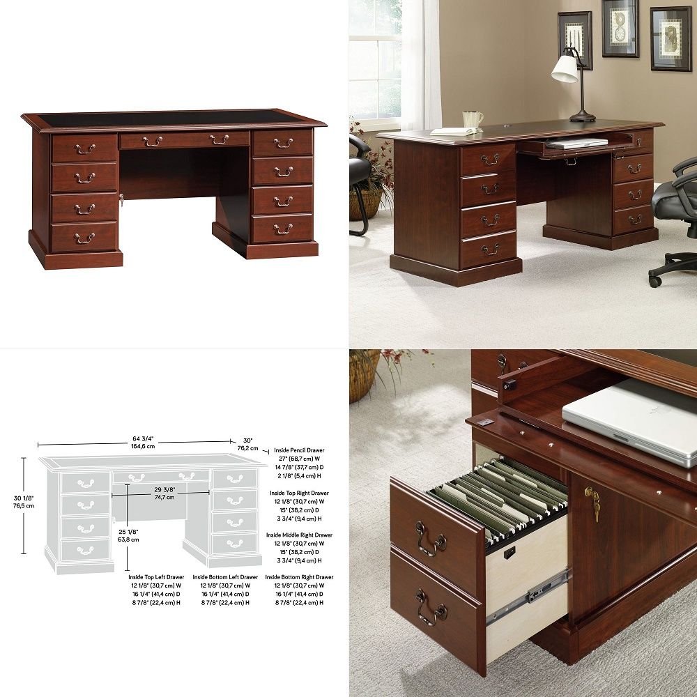 Two Person Desk, 86.6 Inches E – Home Office With Two Desks Bewertung und Preis
