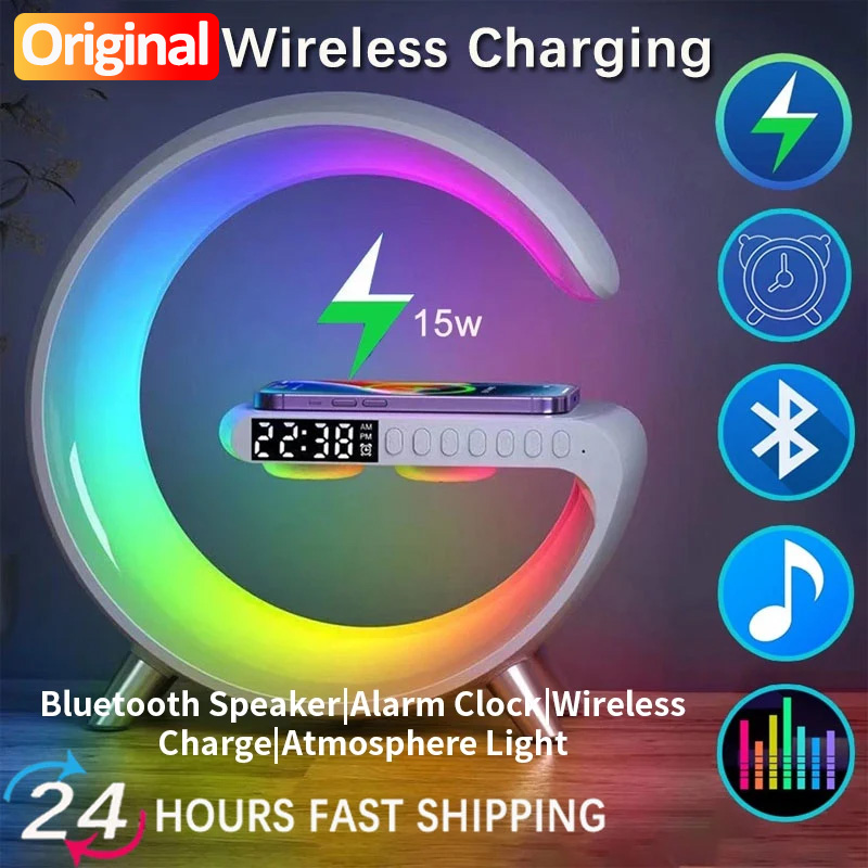 Small RGB Wireless Charger Sma – Desk Charging Station Bewertung und Preis