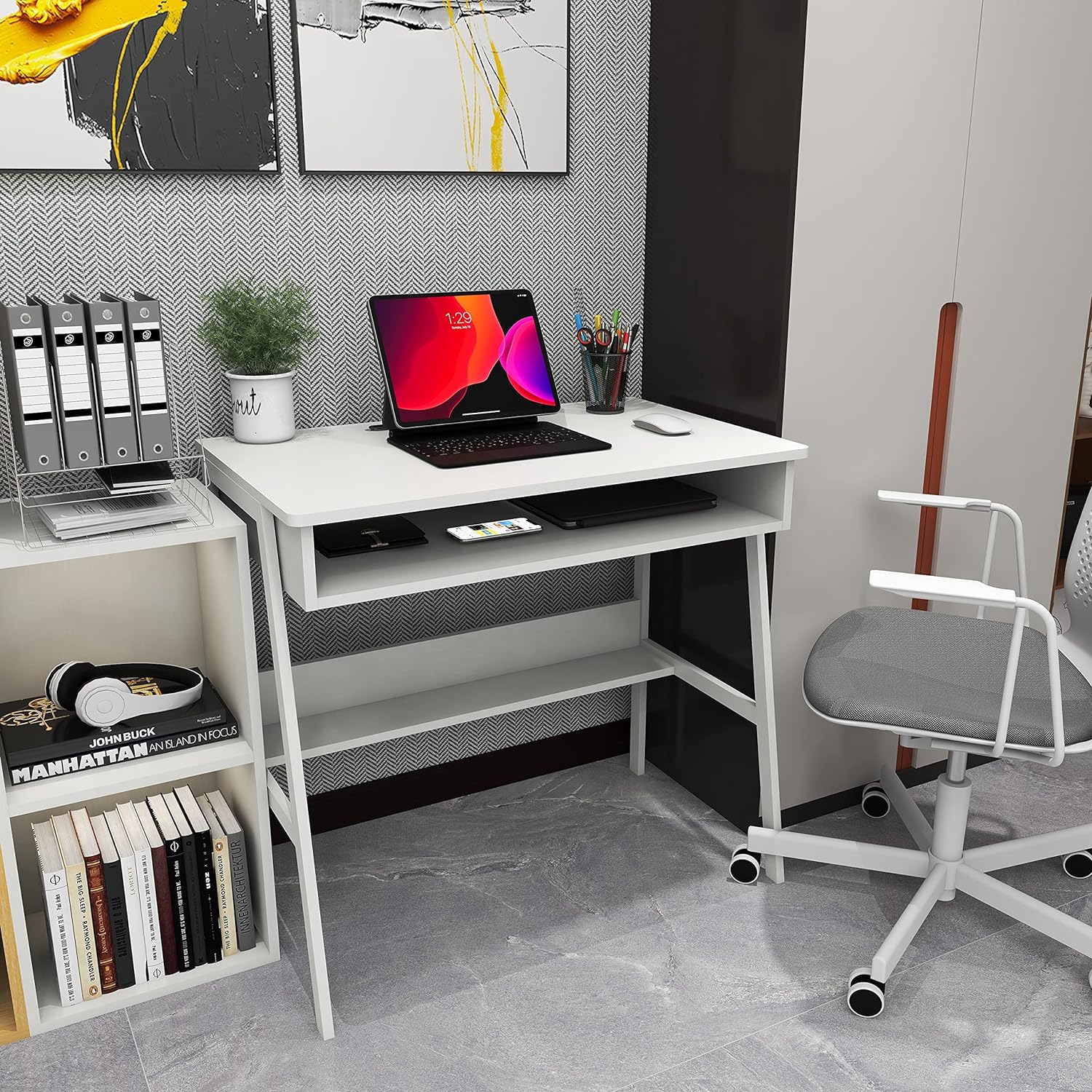 ！@Combohome Home Furniture Off – Home Office With Two Desks Bewertung und Preis