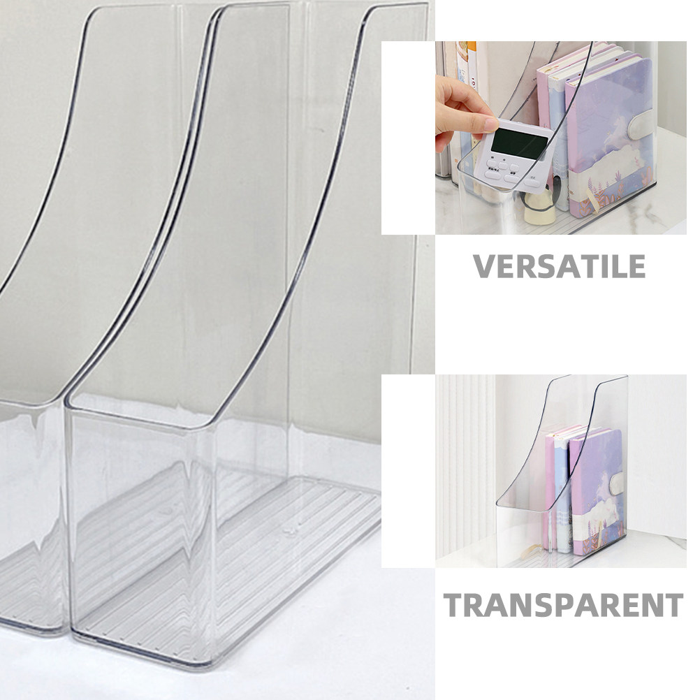 2Pcs Transparent File Organize – Home Office Library Bewertung und Preis