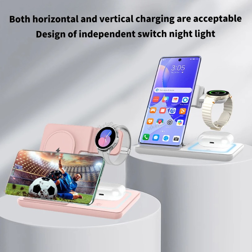 3 in 1 Foldable Wireless Charg – Desk Charging Station Bewertung und Preis