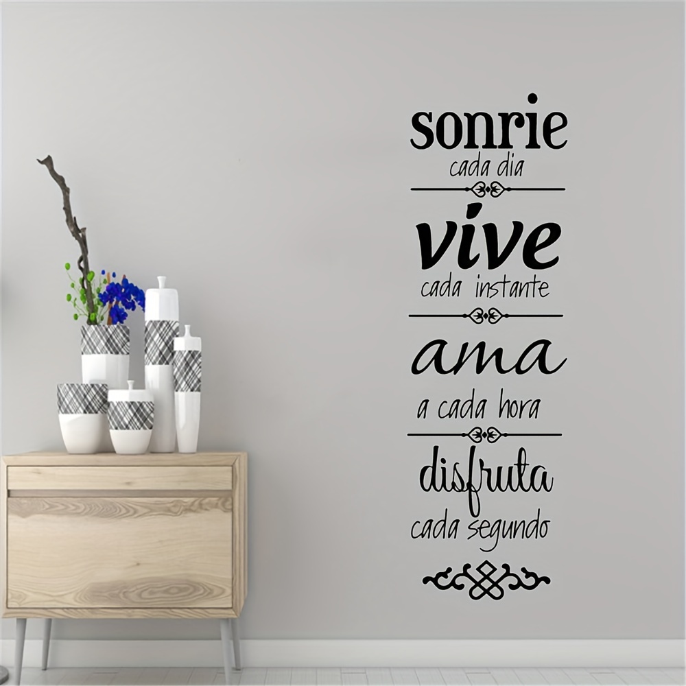 1pc Spanish Quotes Phrase Wall – Home Office Quotes Bewertung und Preis