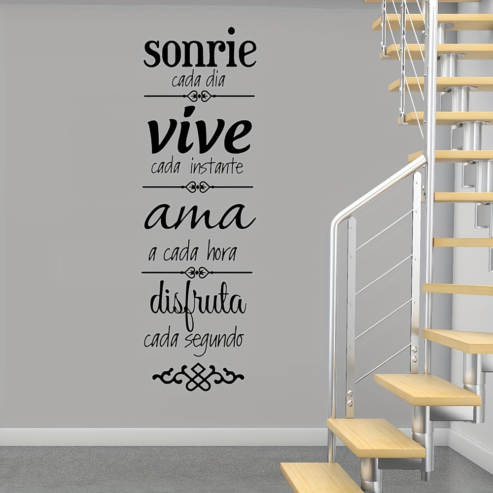 1pc Spanish Quotes Phrase Wall – Home Office Quotes Bewertung und Preis