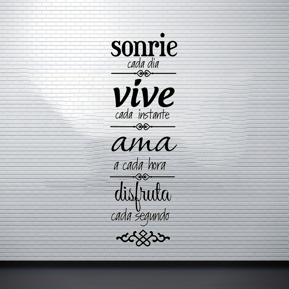 1pc Spanish Quotes Phrase Wall – Home Office Quotes Bewertung und Preis