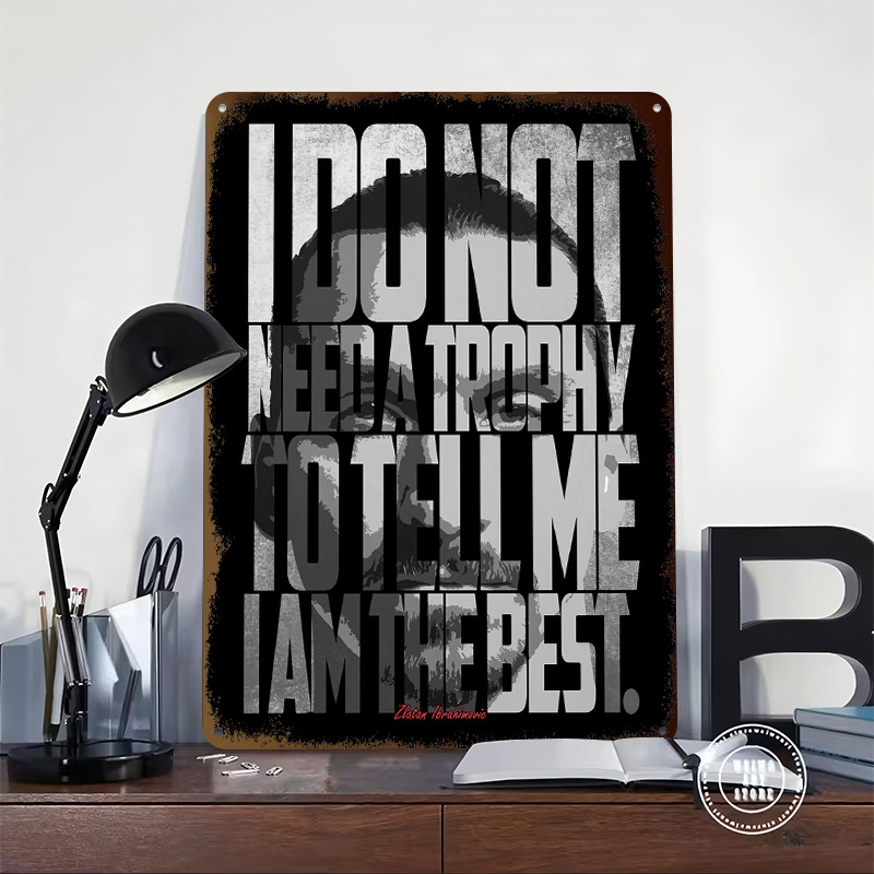 Zlatan Ibrahimovic Quote Print – Home Office Quotes Bewertung und Preis