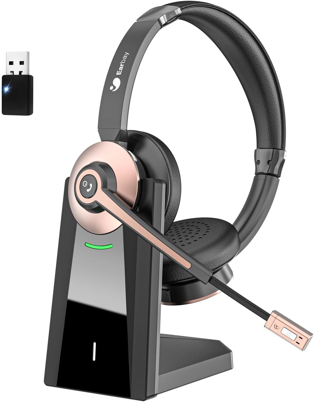 Wireless Headset with Mic, Noi – Noise Canceling Headphones Bewertung und Preis