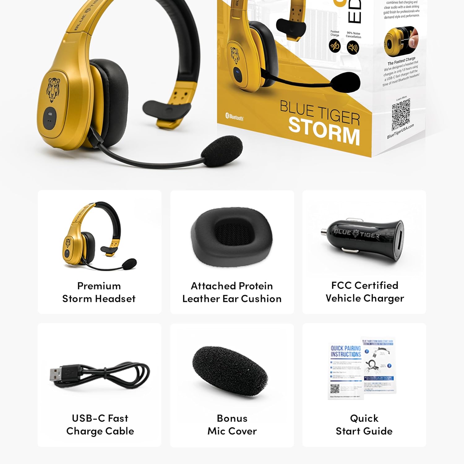 Premium Trucker Bluetooth Head – Noise Canceling Headphones Bewertung und Preis