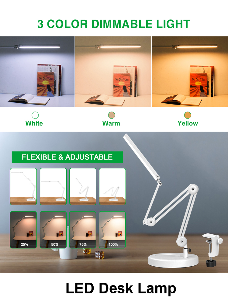 EOOKU EU/US 12V Table Lamp wit – Home Office Work Table Bewertung und Preis