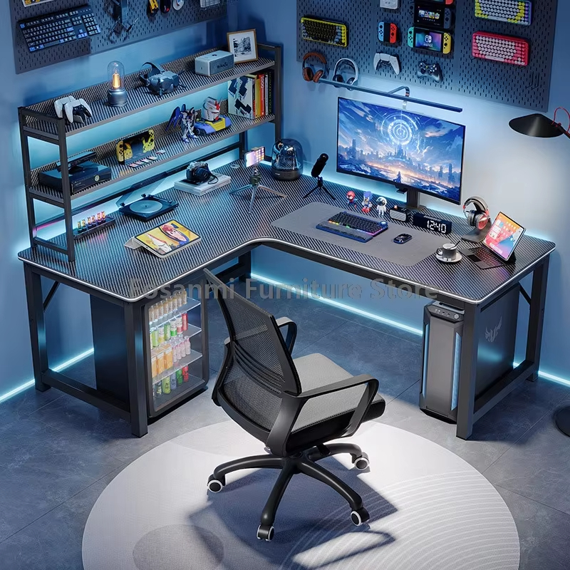 L-Shaped Computer Desk and Cha – Home Office Work Table Bewertung und Preis