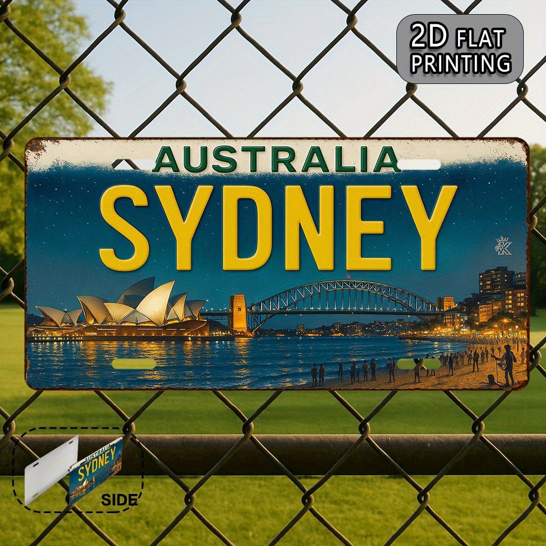 Australia Sydney License Plate – Home Office Australia Bewertung und Preis