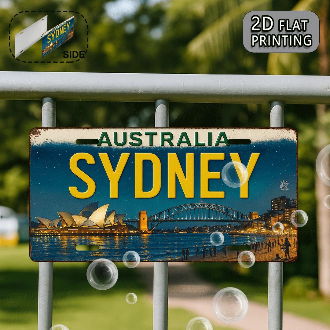 Australia Sydney License Plate – Home Office Australia Bewertung und Preis