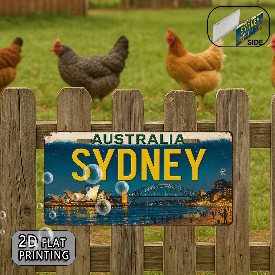 Australia Sydney License Plate – Home Office Australia Bewertung und Preis