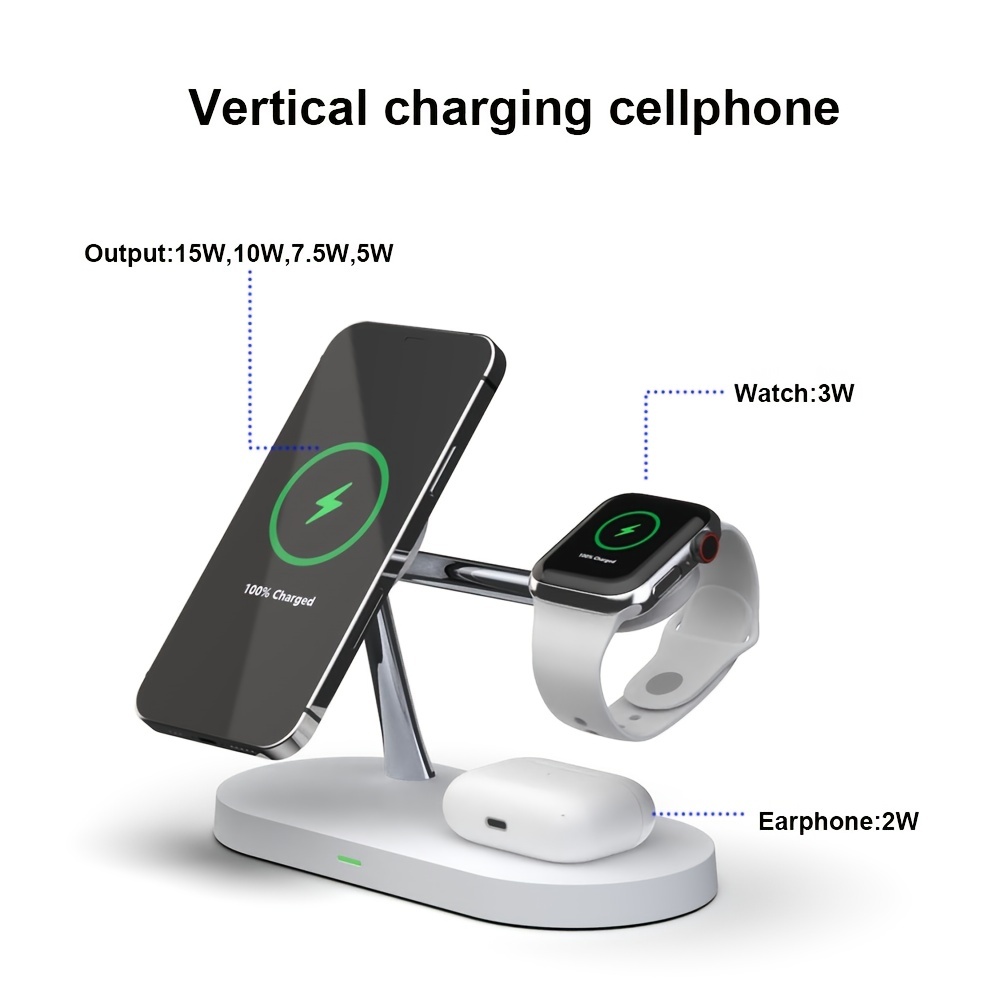 3 in 1 Wireless Charger Stand  – Desk Charging Station Bewertung und Preis