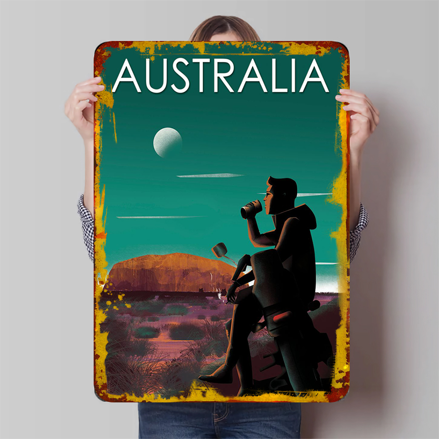 Australia Landscape Rustic Met – Home Office Australia Bewertung und Preis