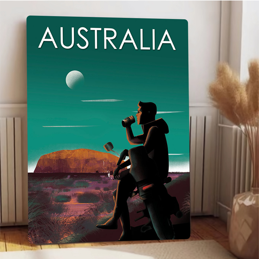 Australia Landscape Rustic Met – Home Office Australia Bewertung und Preis