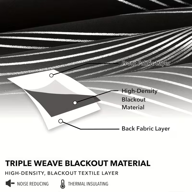 Black Blackout Curtains for Li – Home Office In Living Room Bewertung und Preis