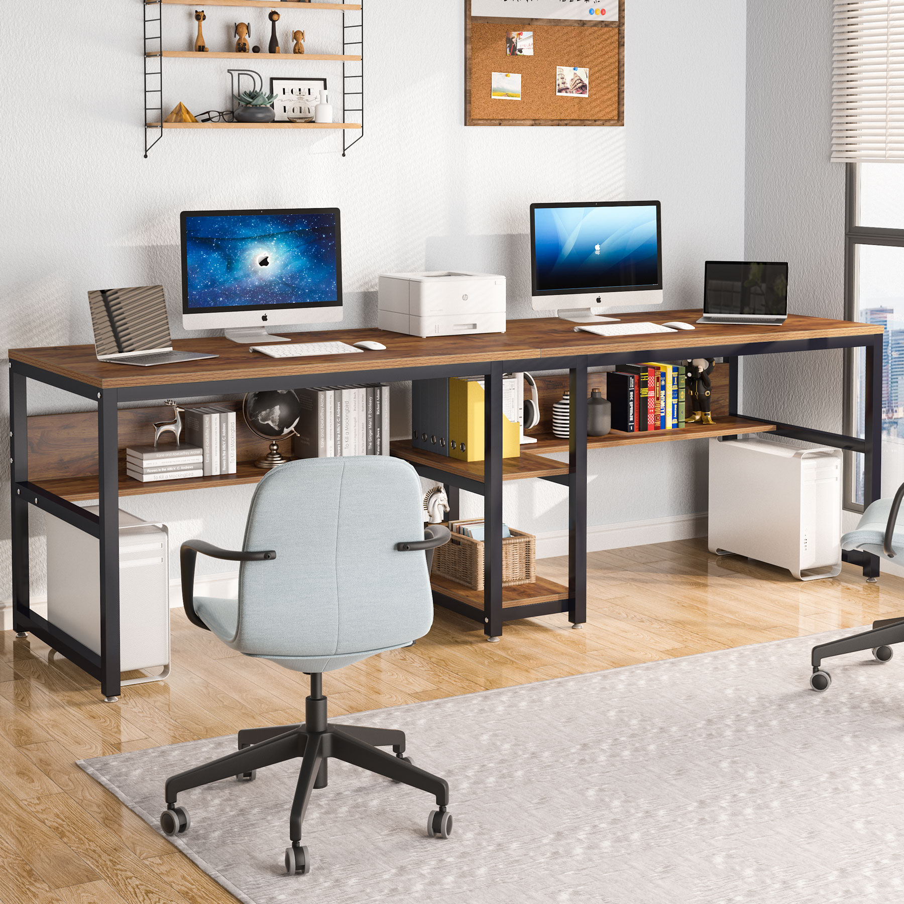 Tribesigns Two Person Desk wit – Home Office With Two Desks Bewertung und Preis