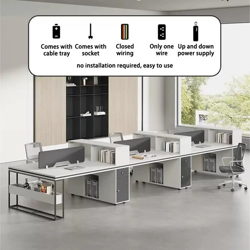 Office Staff Work Desk And Cha – Home Office Work Table Bewertung und Preis