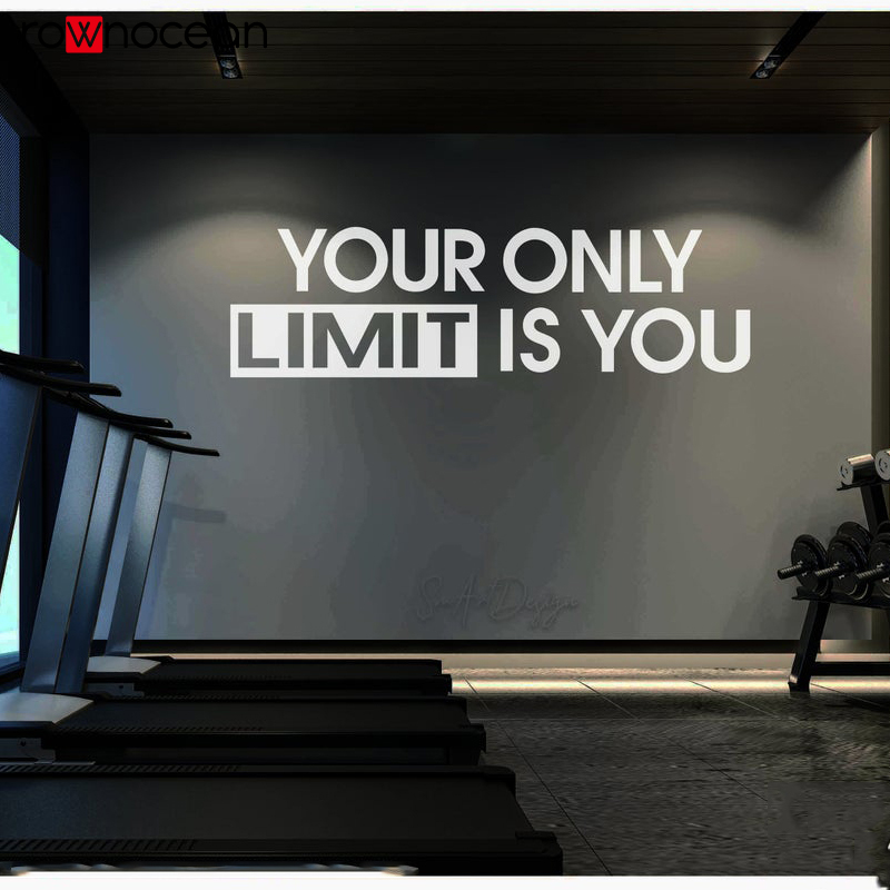 Your only limit is you - Wall  – Home Office Quotes Bewertung und Preis