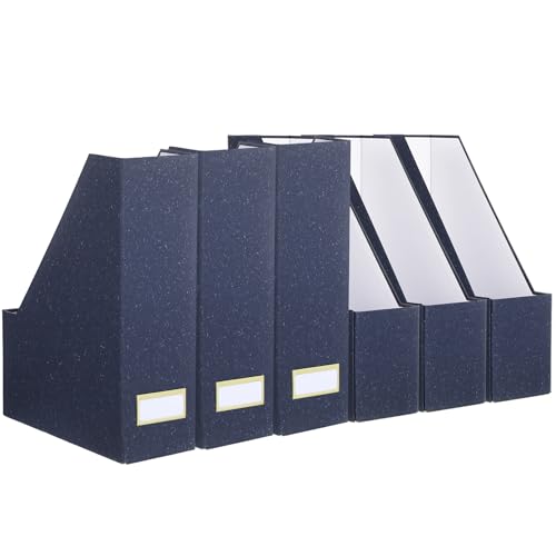 Six Blue Foldable Cardboard Ma – Home Office Library Bewertung und Preis